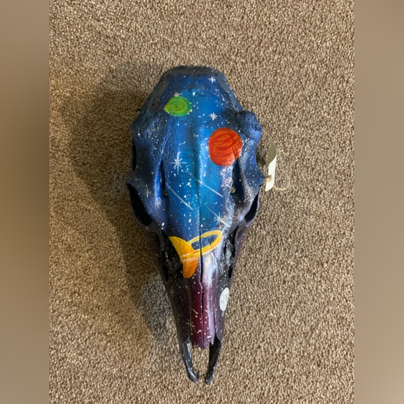 Hand painted skull